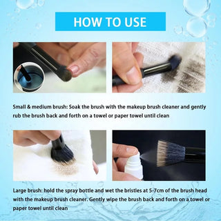 Makeup Brush Cleansing Spray