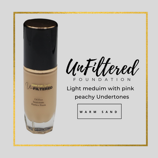 WARM SAND  Unfiltered Foundation